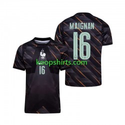 WK 2026 Frankrijk Doelman Thuis Tenue Heren Voetbalshirts Mike Maignan 16 Korte Mouwen
