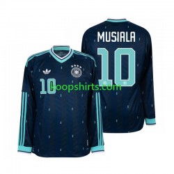 WK 2026 Duitsland Uit Tenue Heren Voetbalshirts Jamal Musiala 10 Lange Mouwen