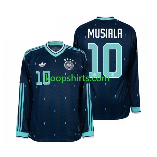 WK 2026 Duitsland Uit Tenue Heren Voetbalshirts Jamal Musiala 10 Lange Mouwen