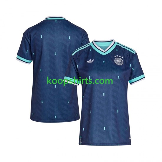 WK 2026 Duitsland Uit Tenue Dames Voetbalshirts Korte Mouwen