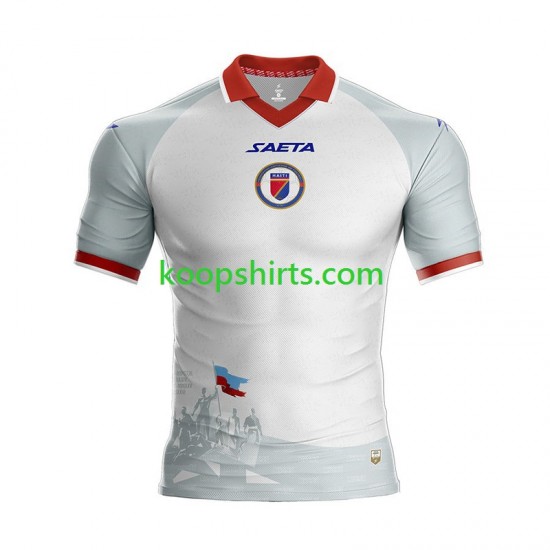 WK 2026 Uit Tenue Heren Voetbalshirts Haiti Korte Mouwen