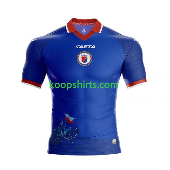 WK 2026 Thuis Tenue Heren Voetbalshirts Haiti Korte Mouwen