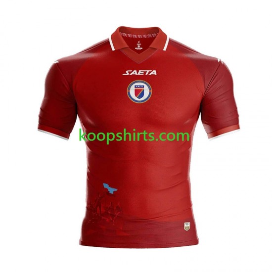 WK 2026 Derde Tenue Heren Voetbalshirts Haiti Korte Mouwen