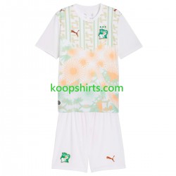 WK 2026 Ivoorkust Uit Tenue Kinder Voetbalshirts Korte Mouwen