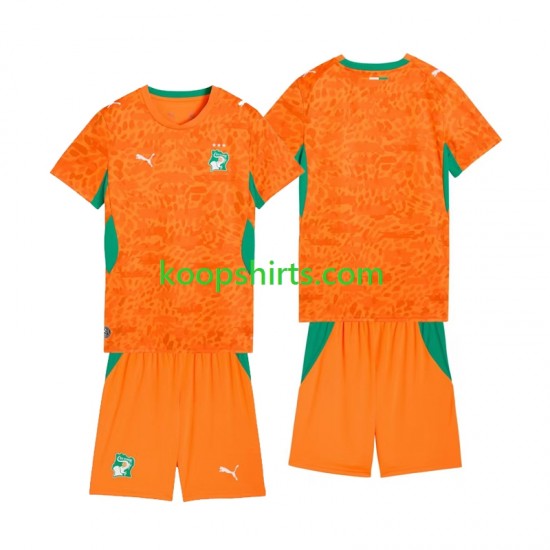 WK 2026 Ivoorkust Thuis Kinder Voetbalshirts Football Kit Mens Korte Mouwen