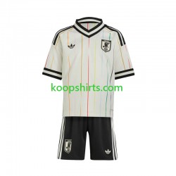 WK 2026 Japan Uit Tenue Kinder Voetbalshirts Korte Mouwen