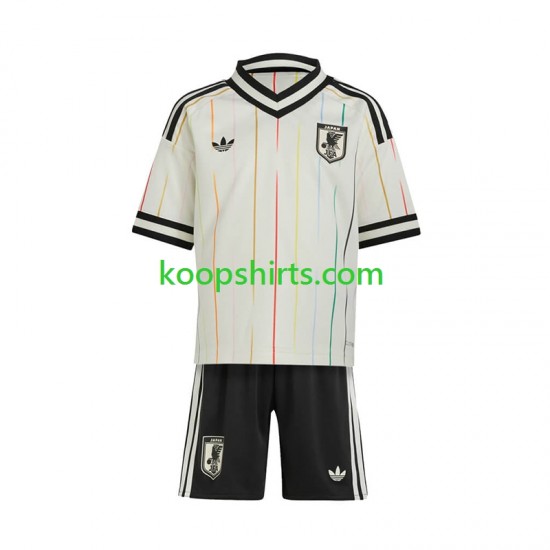 WK 2026 Japan Uit Tenue Kinder Voetbalshirts Korte Mouwen
