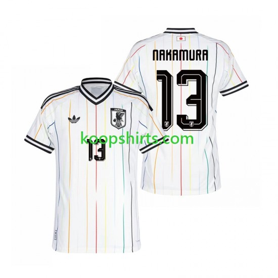 WK 2026 Japan Uit Tenue Heren Voetbalshirts Keito Nakamura 13 Korte Mouwen