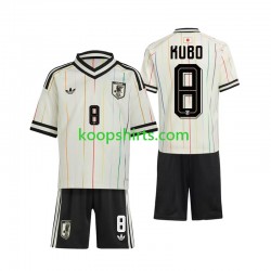WK 2026 Japan Uit Tenue Kinder Voetbalshirts Kubo 8 Korte Mouwen