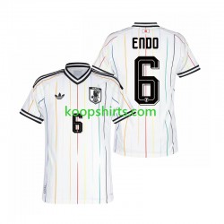 WK 2026 Japan Uit Tenue Heren Voetbalshirts Wataru Endo 6 Korte Mouwen