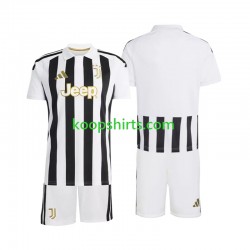 Juventus Thuis Tenue Kinder Voetbalshirts 2026-2027 Korte Mouwen
