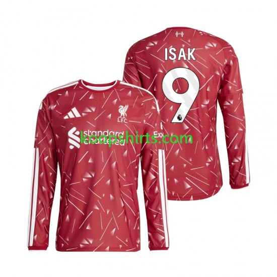 Liverpool Thuis Tenue Heren Voetbalshirts Alexander Isak 9 2026-2027 Lange Mouwen