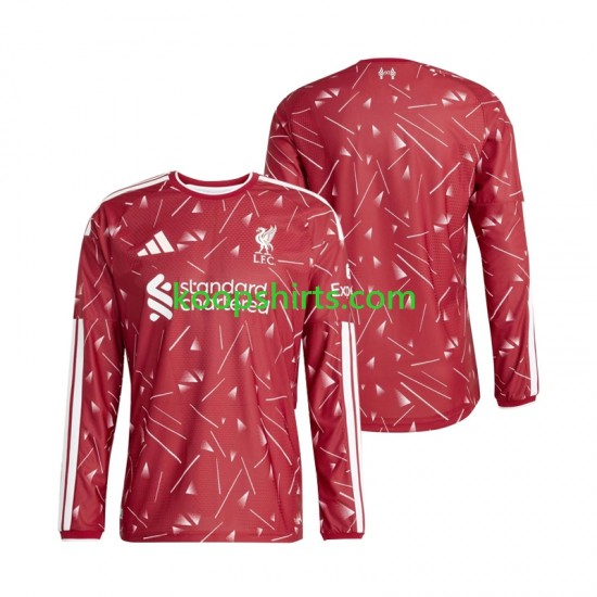 Liverpool Thuis Tenue Heren Voetbalshirts 2026-2027 Lange Mouwen