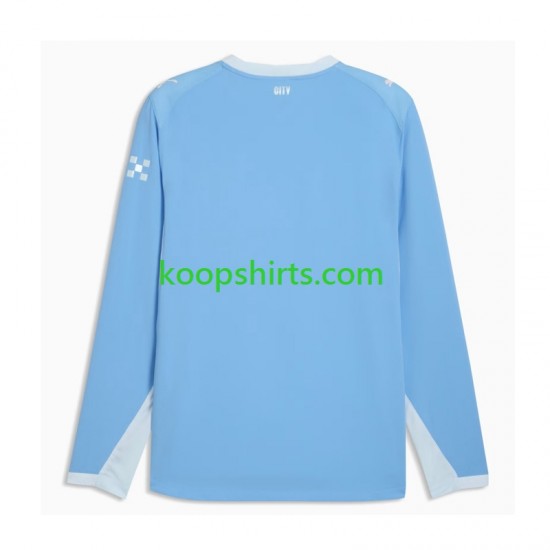Manchester City Thuis Tenue Kinder Voetbalshirts 2026-2027 Korte Mouwen