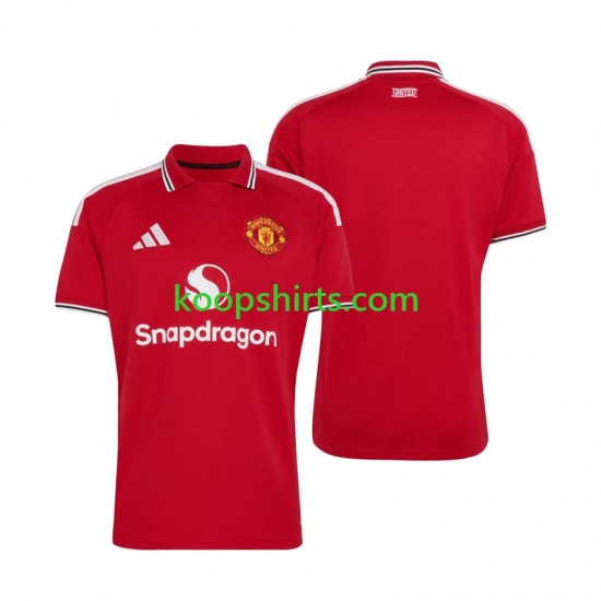 Manchester United Thuis Tenue Heren Voetbalshirts 2026-2027 Korte Mouwen