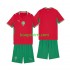 Marokko Thuis Tenue Kinder Voetbalshirts 2026 Korte Mouwen