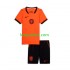 WK 2026 Nederland Thuis Tenue Kinder Voetbalshirts Korte Mouwen