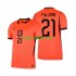 WK 2026 Nederland Thuis Tenue Heren Voetbalshirts Frenkie de Jong 21 Korte Mouwen