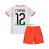 WK 2026 Nederland Uit Tenue Kinder Voetbalshirts Jeremie Frimpong 12 Korte Mouwen