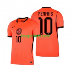WK 2026 Nederland Thuis Tenue Heren Voetbalshirts Memphis Depay 10 Korte Mouwen