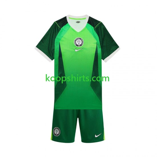 Nigeria Thuis Tenue Kinder Voetbalshirts 2026 Korte Mouwen