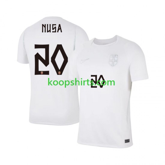 WK 2026 Noorwegen Derde Tenue Heren Voetbalshirts Antonio NUSA 20 Korte Mouwen