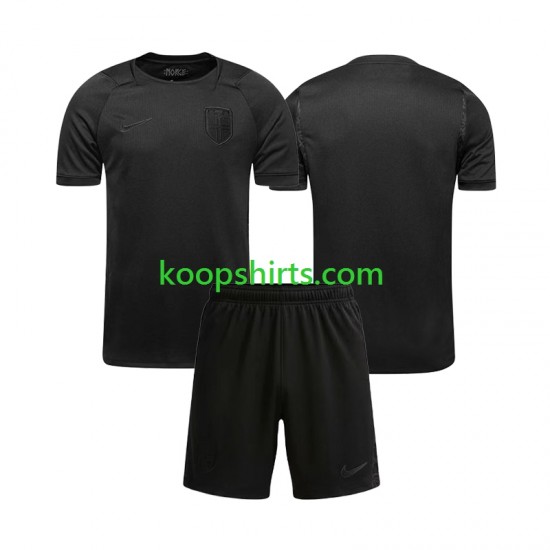 WK 2026 Noorwegen Uit Tenue Kinder Voetbalshirts Korte Mouwen