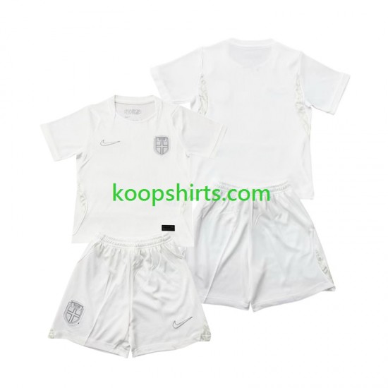 WK 2026 Noorwegen Derde Tenue Kinder Voetbalshirts Korte Mouwen