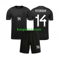 WK 2026 Noorwegen Uit Tenue Kinder Voetbalshirts Julian Ryerson 14 Korte Mouwen