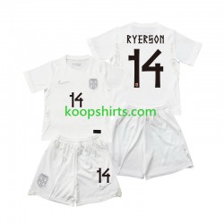 WK 2026 Noorwegen Derde Tenue Kinder Voetbalshirts Julian Ryerson 14 Korte Mouwen