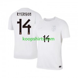 WK 2026 Noorwegen Derde Tenue Heren Voetbalshirts Julian Ryerson 14 Korte Mouwen