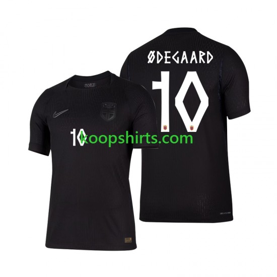 WK 2026 Noorwegen Uit Tenue Heren Voetbalshirts Martin Odegaard 10 Korte Mouwen