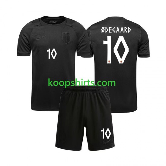 WK 2026 Noorwegen Uit Tenue Kinder Voetbalshirts Martin Odegaard 10 Korte Mouwen