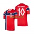WK 2026 Noorwegen Thuis Tenue Heren Voetbalshirts Martin Odegaard 10 Korte Mouwen