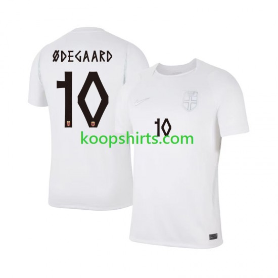 WK 2026 Noorwegen Derde Tenue Heren Voetbalshirts Martin Odegaard 10 Korte Mouwen