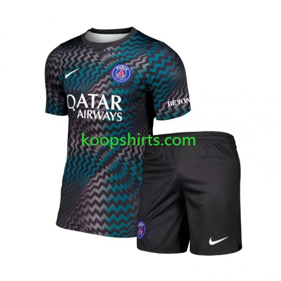 Paris Saint-Germain Doelman Thuis Tenue Kinder Voetbalshirts 2026-2027 Korte Mouwen