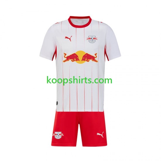 RB Leipzig Thuis Tenue Kinder Voetbalshirts 2026-2027 Korte Mouwen