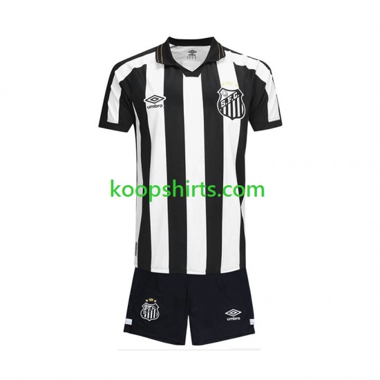 Santos FC Uit Tenue Kinder Voetbalshirts 2026-2027 Korte Mouwen