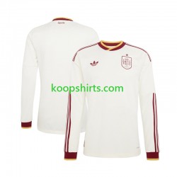 WK 2026 Spanje Uit Tenue Heren Voetbalshirts Lange Mouwen