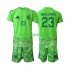 WK 2026 Spanje Doelman Tenue Kinder Voetbalshirts Unai Simon 23 6th Green color Korte Mouwen