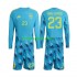 WK 2026 Spanje Doelman Thuis Tenue Kinder Voetbalshirts Unai Simon 23 Lange Mouwen