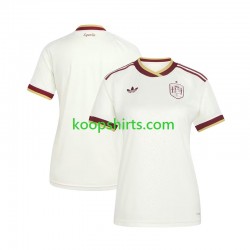 WK 2026 Spanje Uit Tenue Dames Voetbalshirts Korte Mouwen