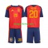 WK 2026 Spanje Thuis Tenue Kinder Voetbalshirts Pedri 20 Korte Mouwen