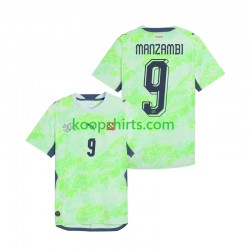 WK 2026 Zwitserland Uit Tenue Heren Voetbalshirts Johan Manzambi 9 Korte Mouwen