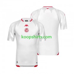 WK 2026 Tunesië Thuis Tenue Heren Voetbalshirts Korte Mouwen