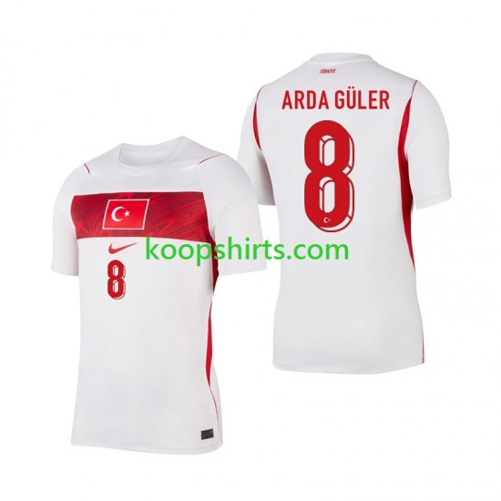 WK 2026 Turkije Uit Tenue Heren Voetbalshirts Arda Guler 8 Korte Mouwen