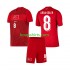 WK 2026 Turkije Thuis Tenue Kinder Voetbalshirts Arda Guler 8 Korte Mouwen