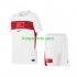 WK 2026 Turkije Uit Tenue Kinder Voetbalshirts Korte Mouwen