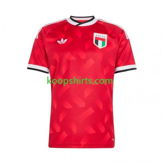 Uit Tenue Heren Voetbalshirts UAE 2026 Korte Mouwen