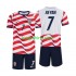 WK 2026 USA Thuis Tenue Kinder Voetbalshirts Giovanni Reyna 7 Korte Mouwen